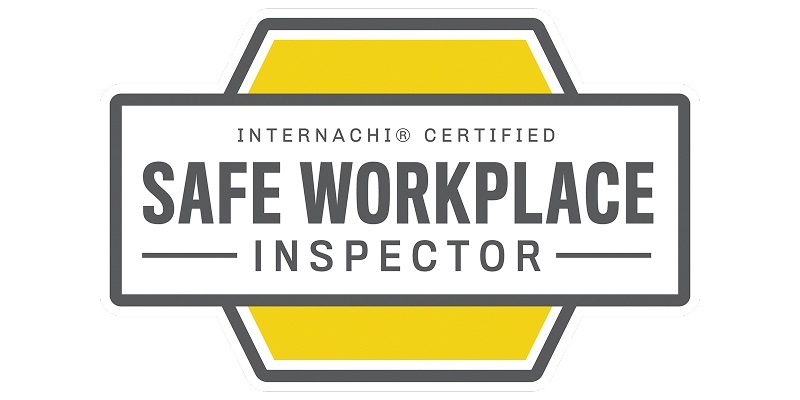 Internachi Certified Safe Workplace inspector Logo